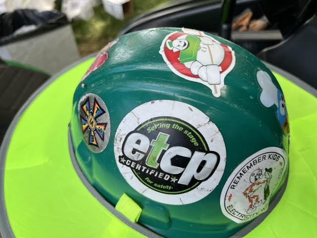 ETCP certified hard hat