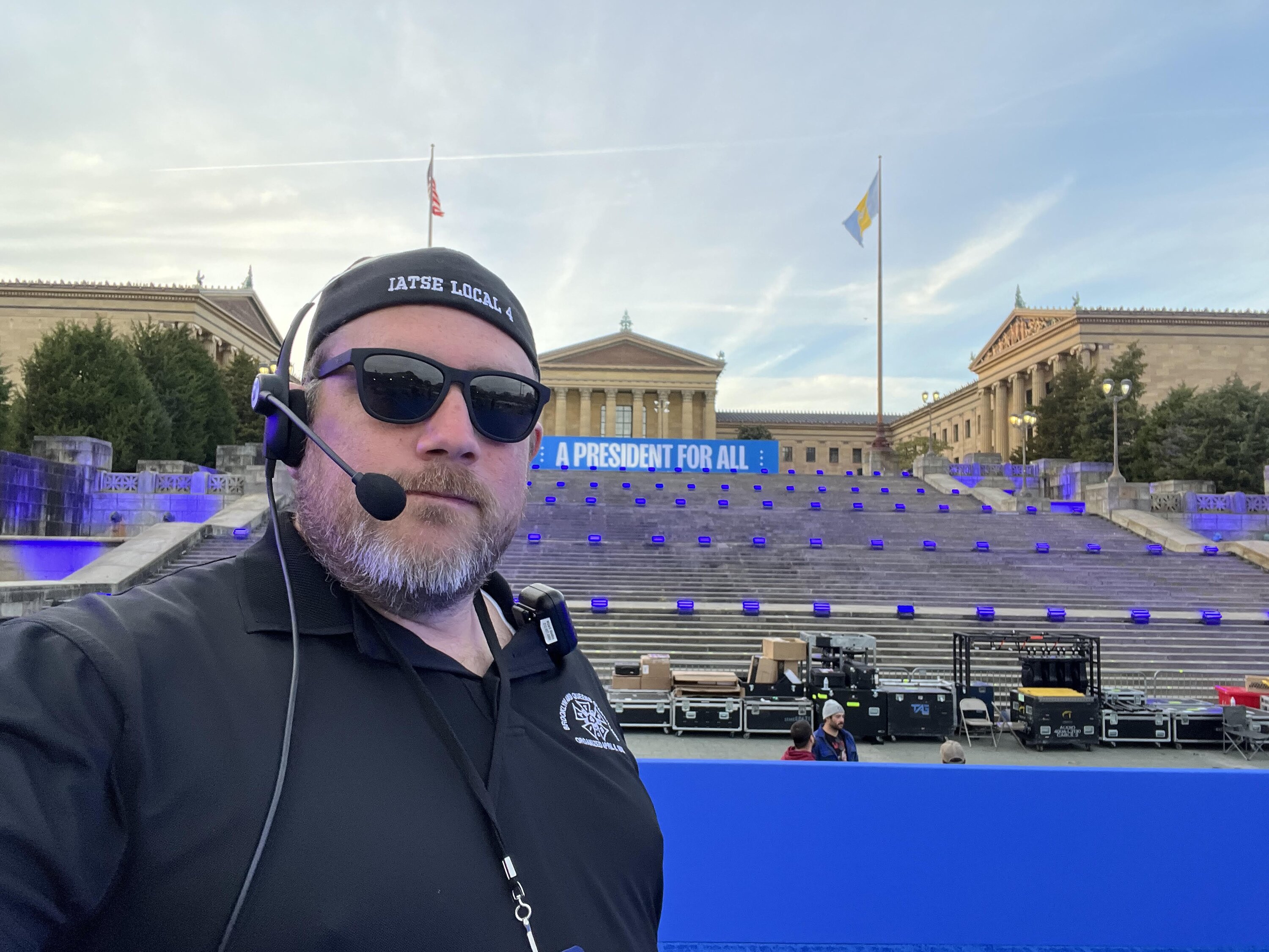 Sean Saphire on site